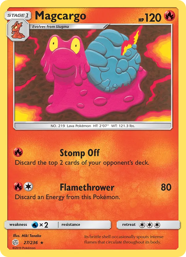 Magcargo full card art