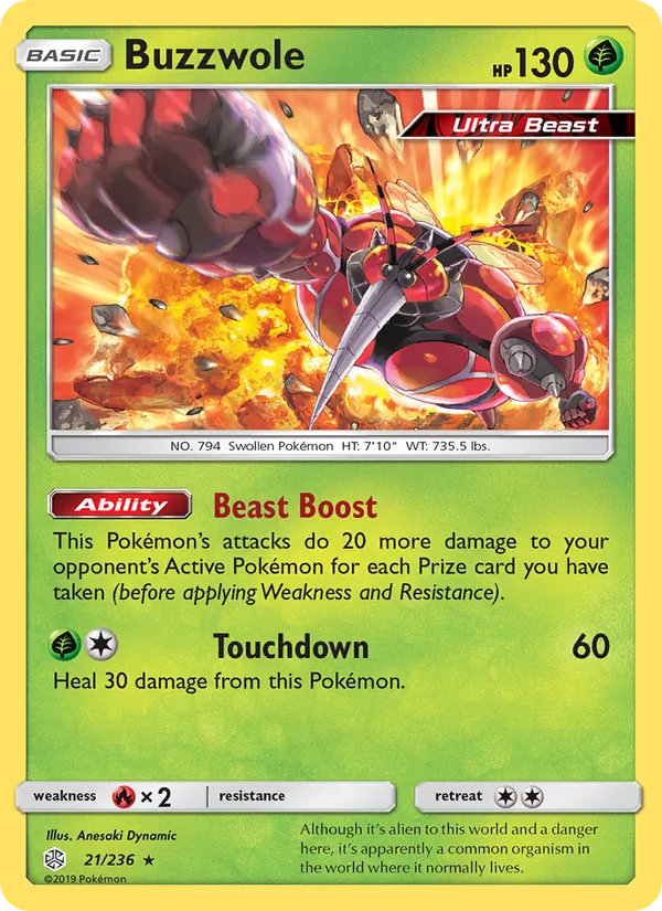 Buzzwole full card art