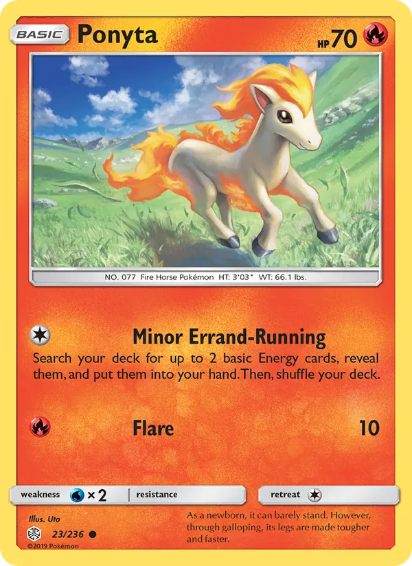 Ponyta full card art