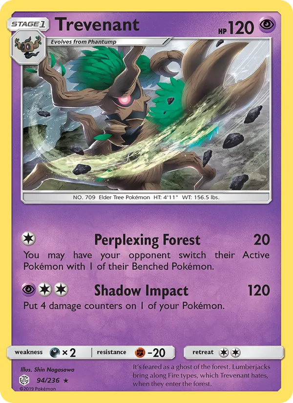 Trevenant full card art