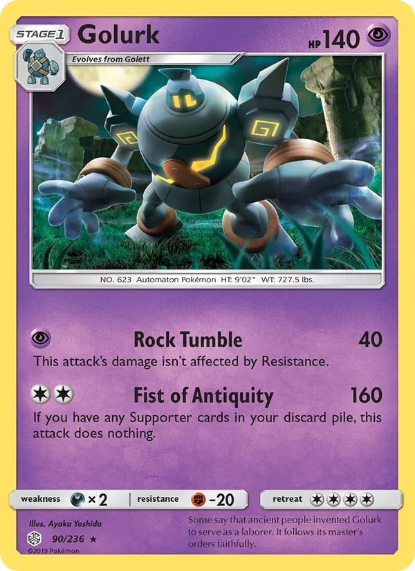 Golurk full card art
