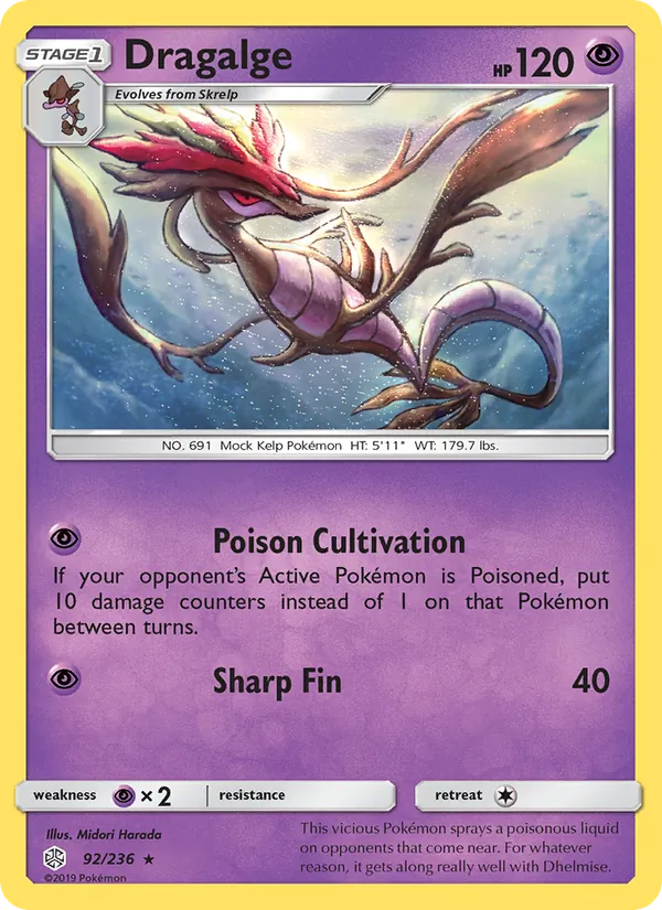 Dragalge full card art
