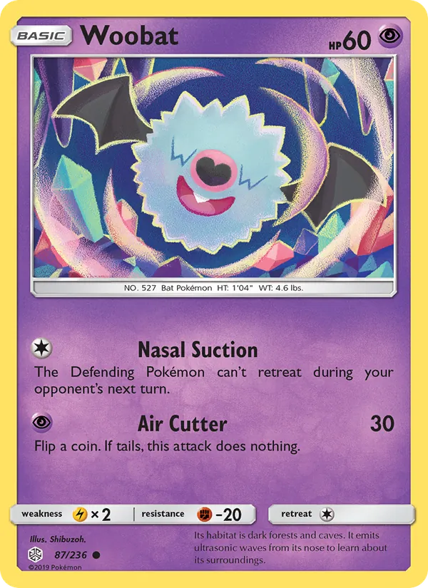 Woobat full card art