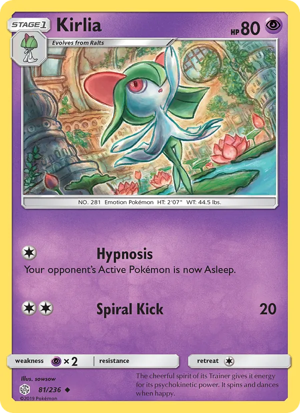 Kirlia full card art