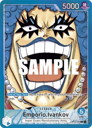 Emporio.Ivankov (Alternate Art) #OP02-049-alternate-art · Paramount War One Piece card