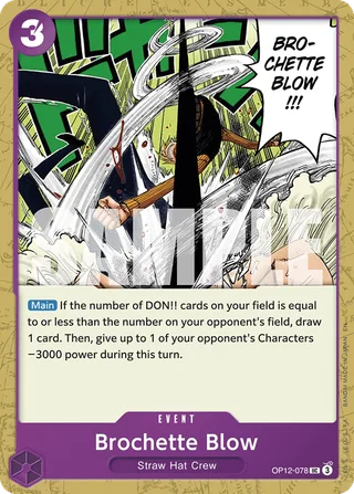 Brochette Blow #OP12-078 · Legacy of the Master One Piece card