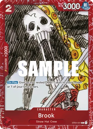 Brook (Tournament Pack Vol. 4) #ST01-011-tournament-pack-vol-4 · One Piece Promotion Cards One Piece card