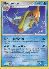 Floatzel #2 · DP trainer Kit (Manaphy) Pokémon card