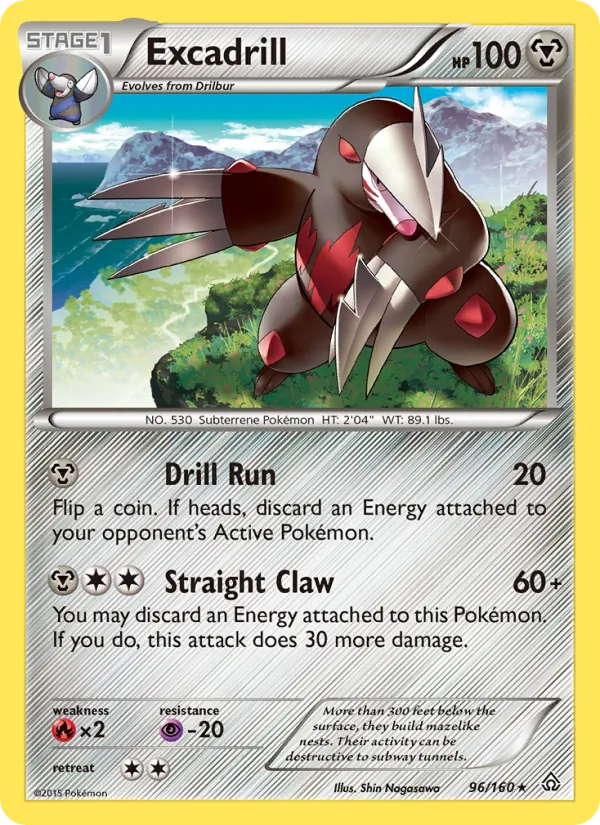 Excadrill full card art
