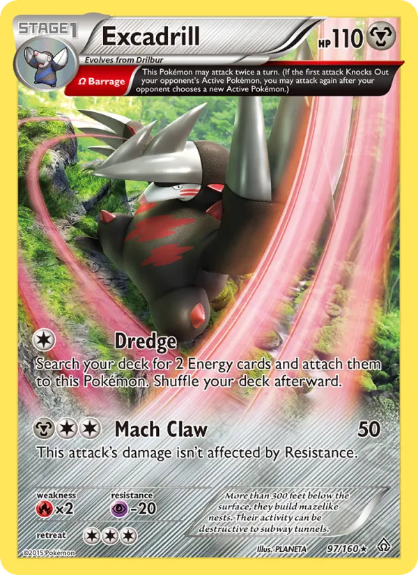 Excadrill full card art