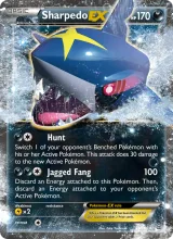 Sharpedo EX · Primal Clash Pokémon card