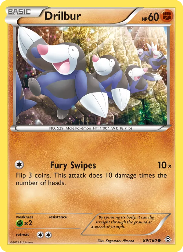 Drilbur full card art