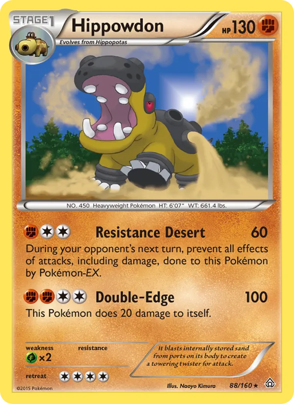 Hippowdon full card art