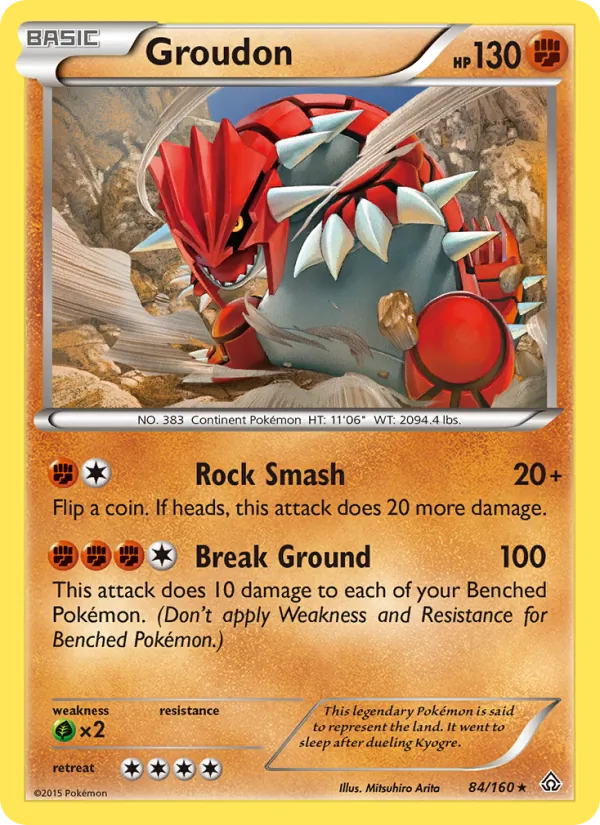Groudon full card art