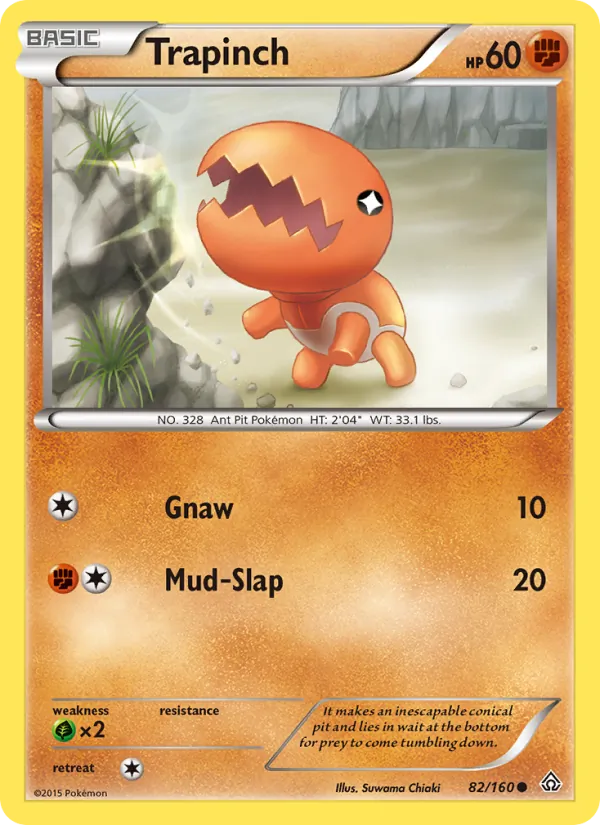 Trapinch full card art