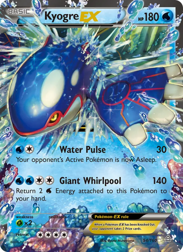 Kyogre EX full card art
