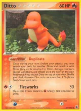 Ditto · Delta Species Pokémon card