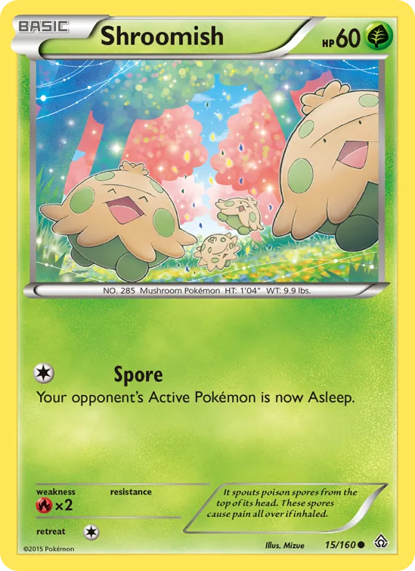Shroomish full card art