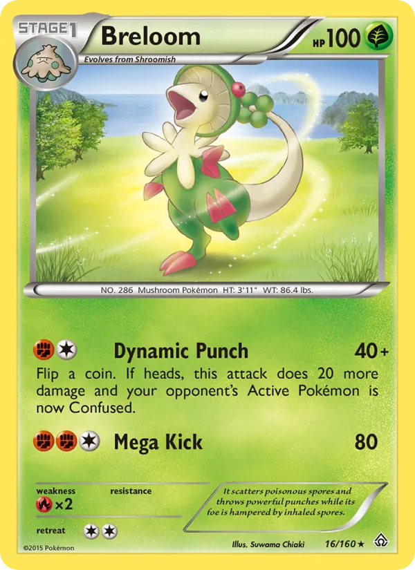 Breloom full card art