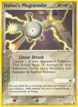 Holon's Magnemite · Delta Species Pokémon card