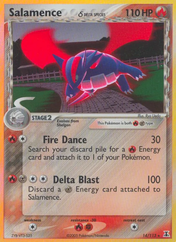 Salamence δ full card art