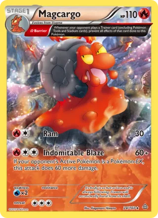 Magcargo #24 · Primal Clash Pokémon card
