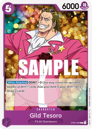 Gild Tesoro #ST05-006 · ST-05: Starter Deck 5 Film Edition One Piece card