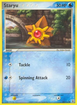 Staryu #84 · Delta Species Pokémon card