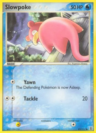 Slowpoke #83 · Delta Species Pokémon card