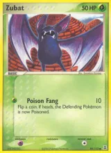 Zubat · Delta Species Pokémon card
