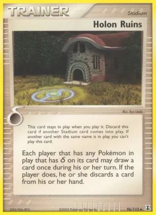 Holon Ruins #96 · Delta Species Pokémon card
