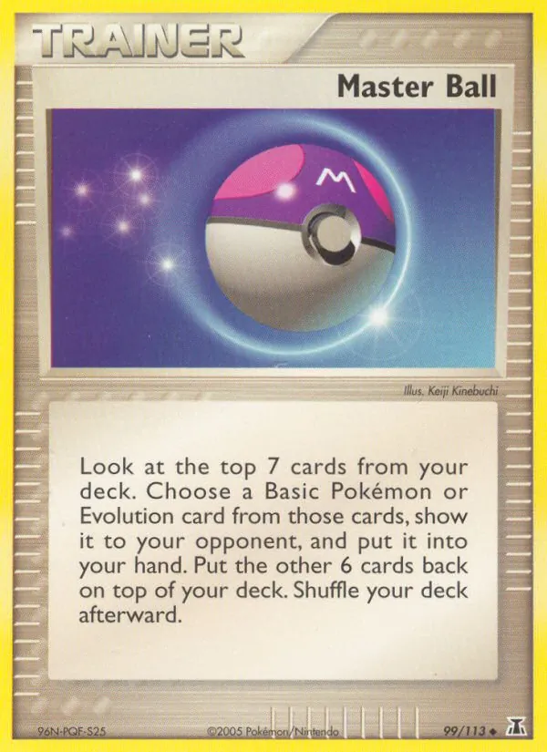 Master Ball full card art