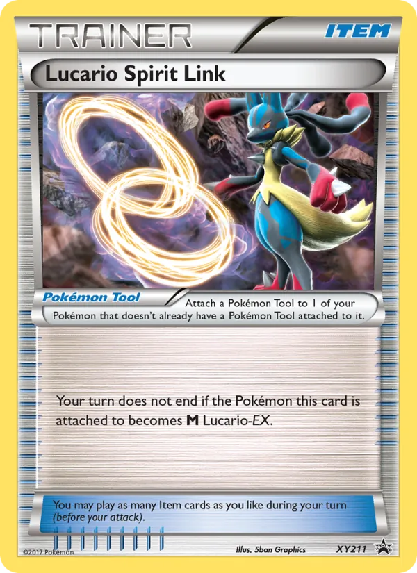 Lucario Spirit Link full card art