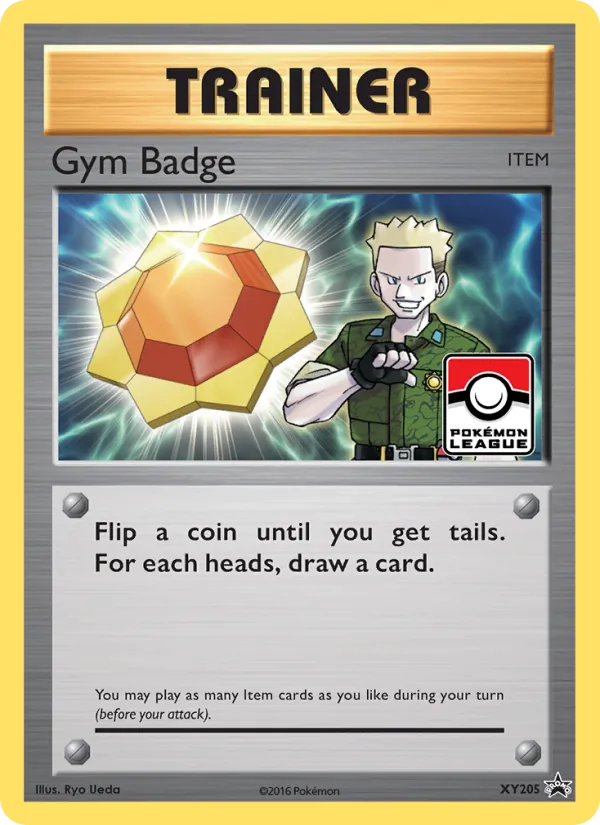 Gym Badge full card art