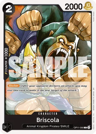 Briscola #OP11-090 · A Fist of Divine Speed Release Event Cards One Piece card