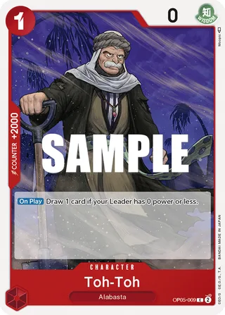 Toh-Toh #OP05-009 · Awakening of the New Era: 1st Anniversary Tournament Cards One Piece card