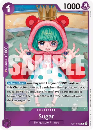 Sugar #OP10-065 · Royal Blood One Piece card