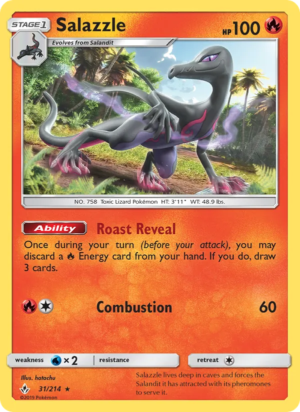Salazzle full card art