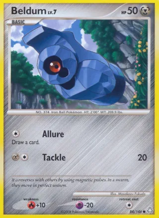 Beldum #84 · Legends Awakened Pokémon card