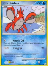 Corphish · Legends Awakened Pokémon card