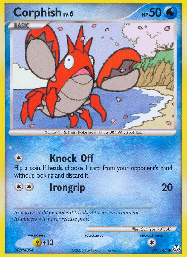 Corphish full card art