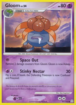 Gloom #97 · Legends Awakened Pokémon card