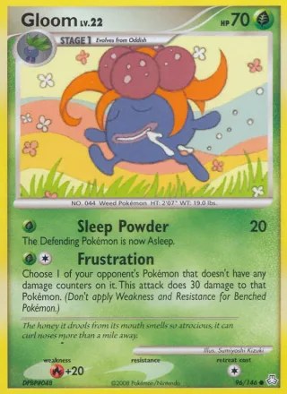 Gloom #96 · Legends Awakened Pokémon card