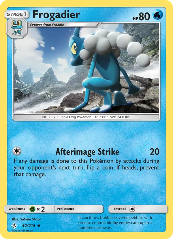 Frogadier full card art
