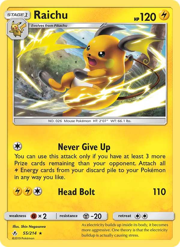 Raichu full card art