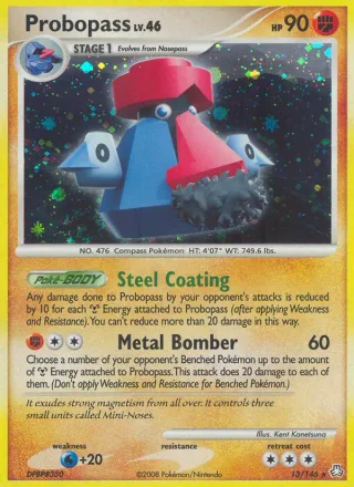 Probopass #13 · Legends Awakened Pokémon card