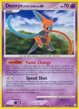Deoxys Speed Forme · Legends Awakened Pokémon card