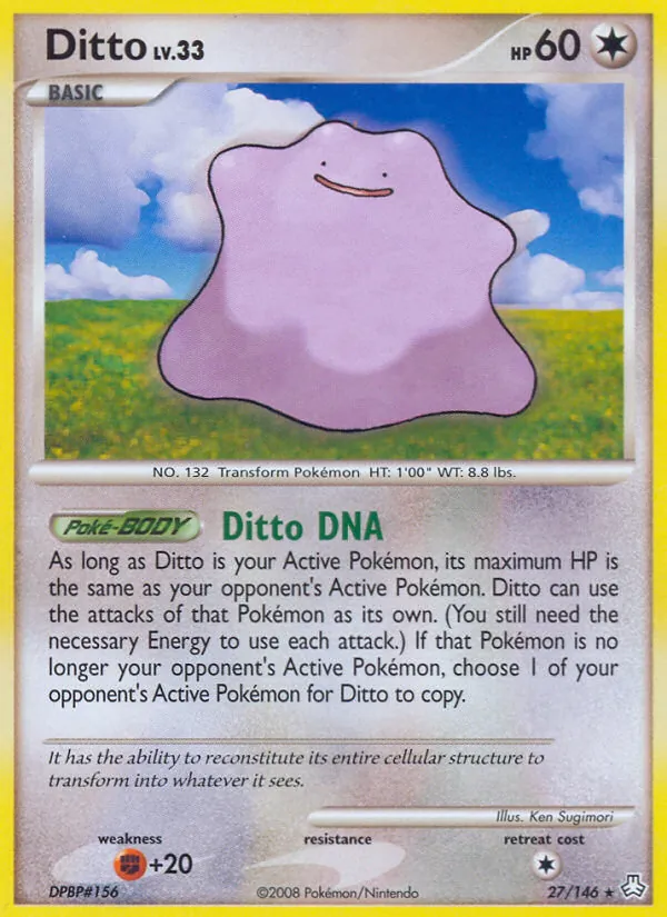 Ditto full card art