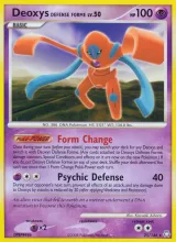 Deoxys Defense Forme · Legends Awakened Pokémon card