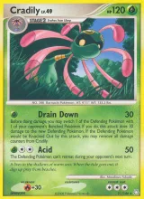 Cradily · Legends Awakened Pokémon card